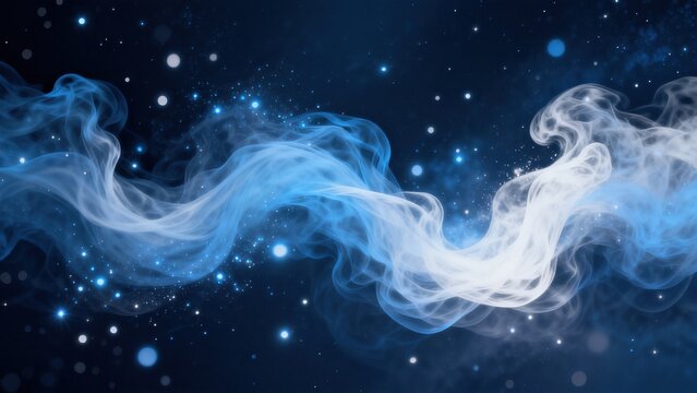 Cosmic smoke waves in space
