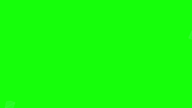 Vibrant green screen background for video production and chroma key compositing, solid bright lime green backdrop for digital content creation and visual effects. Professional chroma keying