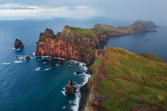 Headland & nature reserve on Madeira's eastern tip with a footpath, rich birdlife & rare seals.
