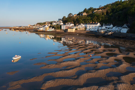 Sand and Mud Patterns in the Estuary of the Dyfi, Ynyslas, Aberdyfi