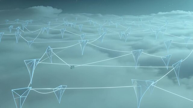 Cloud network connection for digital technology and big data advertising