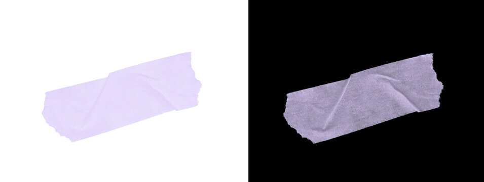 Layered Purple Tape Texture Composition on Black Canvas with Clean White Space Modern Graphic Design
