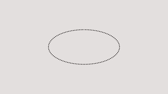 arrow direction icon with dotted line animation 