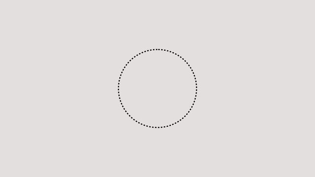 arrow direction icon with dotted line animation 