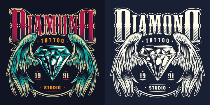 Tattoo studio logo design