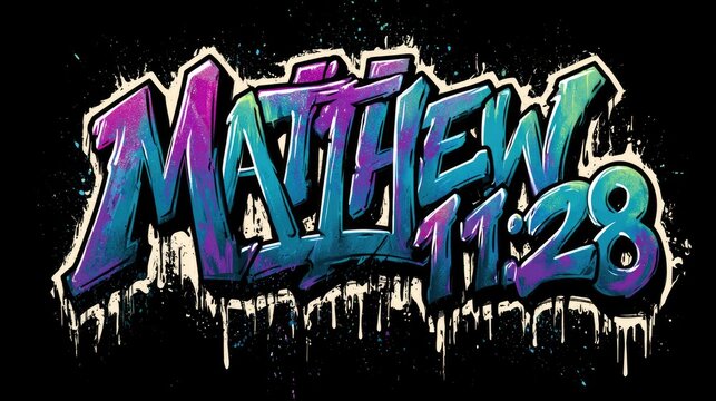 Bible Verse - Matthew 11:28