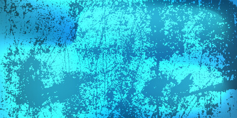Fototapeta premium Blue Grunge Texture Background With Scratched Paint and Distressed Abstract Surface