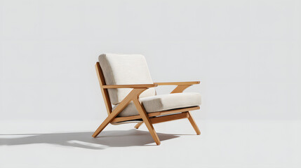 Fototapeta premium Teak Wood Armchair