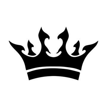 crown icon vector illustration