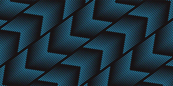 Seamless halftone hexagon shape dot pattern vector, Geometric Halftone Abstract pattern for Fabric and textile printing, sport jersey texture, wrapping paper, backdrops and packaging