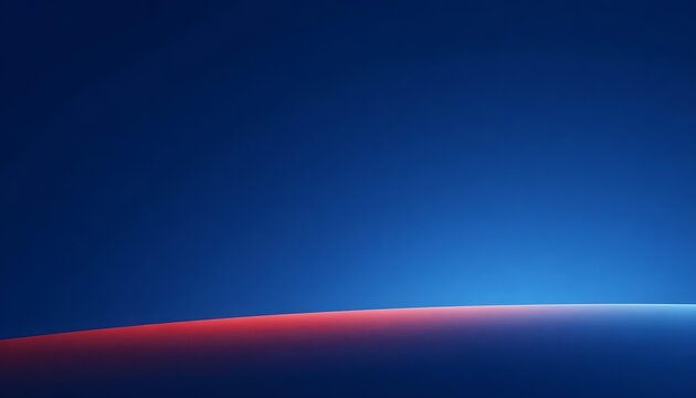 Smooth dark blue abstract background with subtle red and white light accents