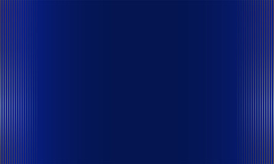 Luxury Dark Blue Gradient Background with Elegant Golden Vertical Lines © DESIGNER SARAJ