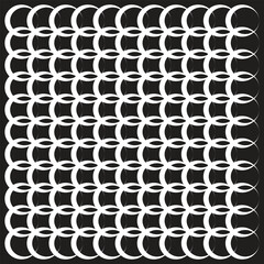 Fototapeta premium black and white seamless pattern