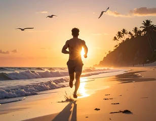 Sunset runner © Bakri