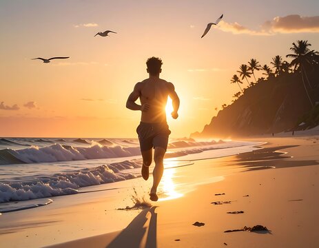Sunset runner