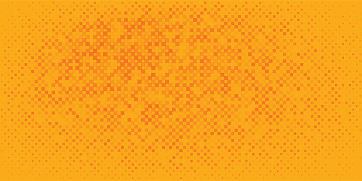 Yellow Halftone Dotted Gradient Background. abstract yellow halftone pattern.