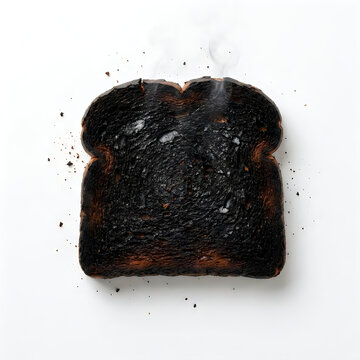 Black bread with mold