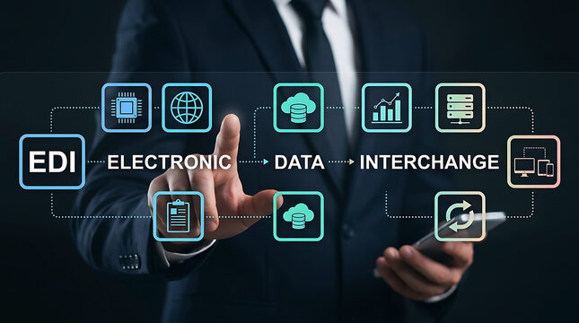 EDI Electronic Data Interchange Business Communication Technology