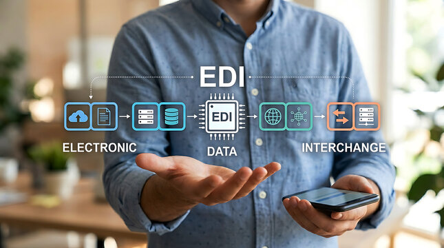 EDI Electronic Data Interchange Business Communication Technology