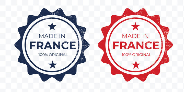 Made in France Star Burst Badge 100% Original