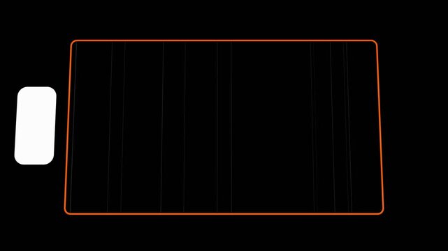 16mm Film Frame Overlay with Sprocket Hole Scratches and Dust Particles for Retro Analog Look on Black Background