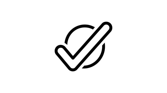 Green 3D vector hand icon showing a checkmark sign for success and correct choice agreement on a web checklist button