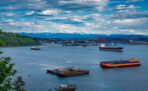 Port Rainier And Clouds 6