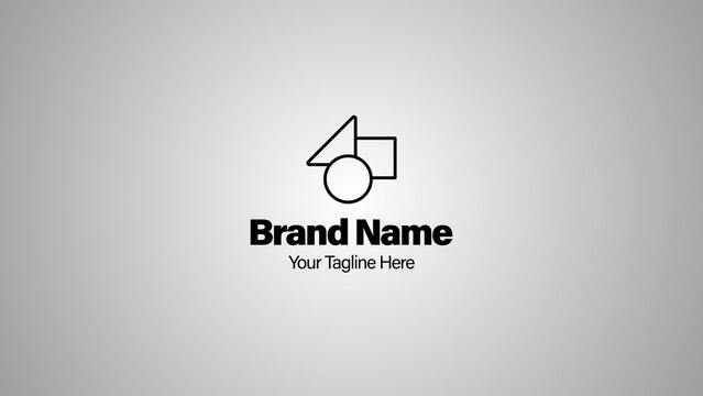 Logo Animation | Minimalist Reveal with Tagline Text for Corporate Identity and Professional Business Intro, Clean Graphic Motion Design for Brand Promotion, Modern Elegance Opener