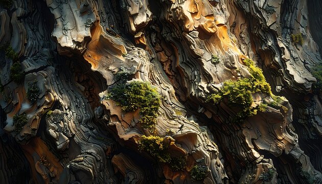 Textured tree bark close-up (1)