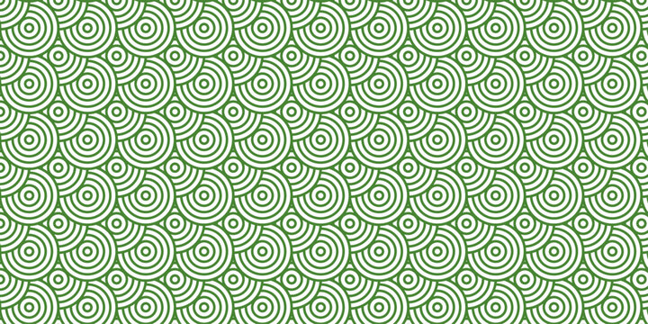 seamless pattern with circles repeat textile wave creative geometric overlapping pattern. fabric cloth grid overlap ocean floral vintage texture background.