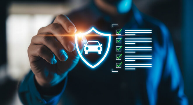 Digital Car Insurance Policy Management and Vehicle Security Checklist