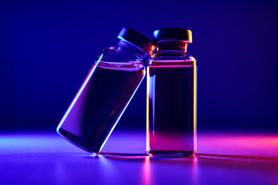 Glp 1 medication vials for anti obesity peptide therapy