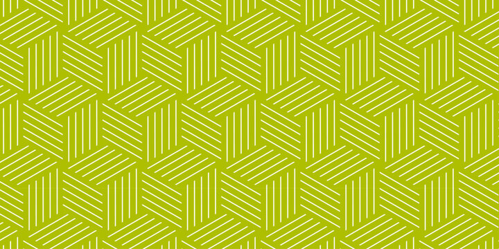 Futuristic minimal honeycomb mosaic background. Modern hexagon seamless vector pattern. Seamless pattern with hexagon fabric geometric pattern. Abstract ornament diamond tile design.