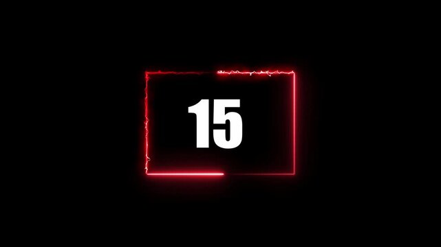 loading icon neon light rectangle frame white color Animation. 38 Download progress, interface white color Animation.