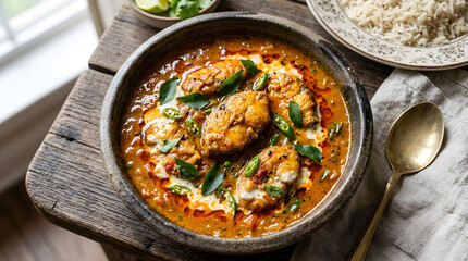 Fototapeta premium fish curry