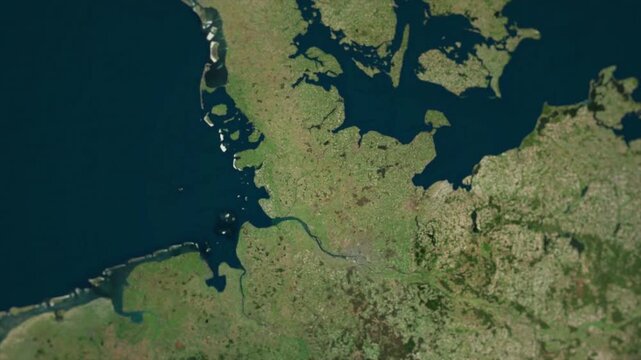 Kiel Canal on the World Map, Strategic Location and Full Details Animation
