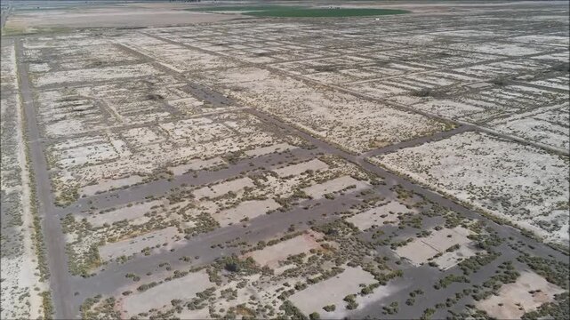 This is an high level view of a unique piece of american history.  The drone video shows an unusual perspective of the Topaz Japanese internment camp.  This is located in Utah near Delta. 