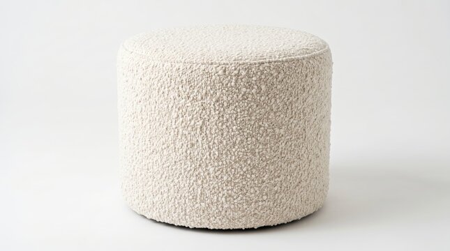 Soft white cosmetic sponge isolated on clean background, suitable for skincare, beauty, makeup and cosmetic product concepts.