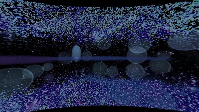Professional anamorphic blue lens flare with organic dust particles and alpha channel. Clean in/out on black. Ideal for sci-fi, broadcast, luxury brand compositing, and cinematic transitions.