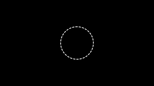 Rectangular doodle scribble element motion graphic on background.