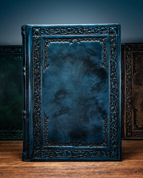 old book on wooden background