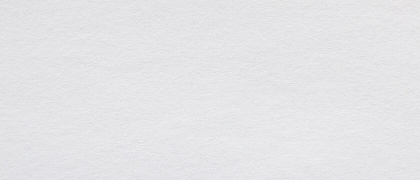 Plain white paper texture background with subtle grain for minimalist clean design and copy space