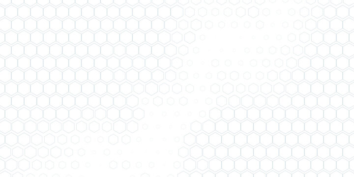 Hexagonal white net. Vector illustration eps 10