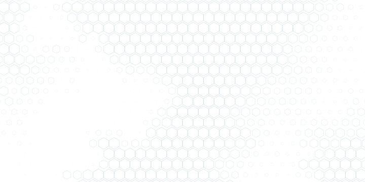 Hexagonal white net. Vector illustration eps 10