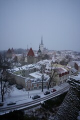 Obraz premium church in the snow