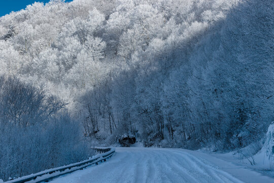 Winter scenes in North eastern Tennssee, USA