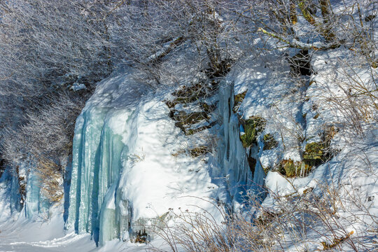 Winter scenes in North eastern Tennssee, USA