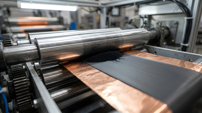 Dry Electrode Coating Process for Solid State Battery Production