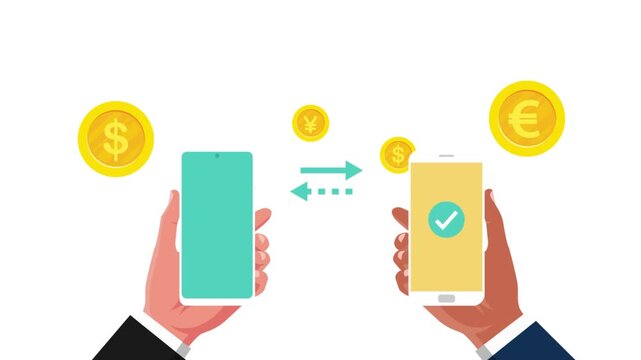 Online Payment Animation | Digital Payment, Mobile Banking and Secure Transaction Motion Graphics