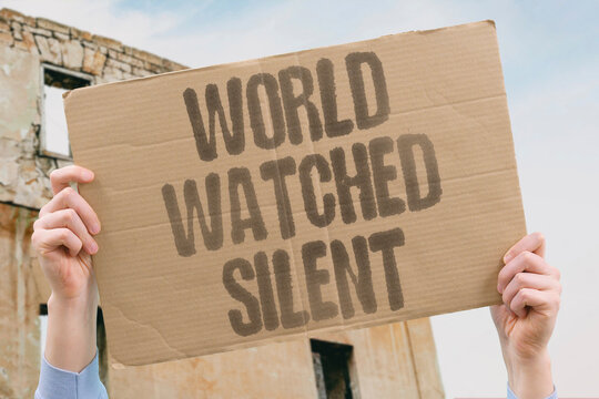 "World Watched Silent" Observers documented atrocities but took no preventive steps. INTERNATIONAL. OBSERVERS. DOCUMENTED. PREVENTIVE. STEPS.